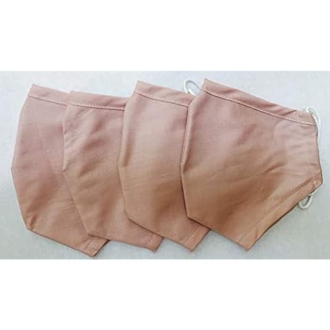 Delilah Home 100% Organic Cotton (GOTS) Essential Masks (4 Pack) (Rose) Cover