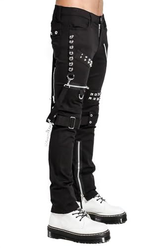 Tripp Studded Bondage Pants [Black]3