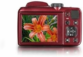 Miniatura 8 de Kodak PIXPRO AZ255 Astro Zoom - Cámara digital de 16MP (rojo) con cargador de batería AA/AAA rápido con 4 baterías recargables AA 2700 Mah, tarjeta