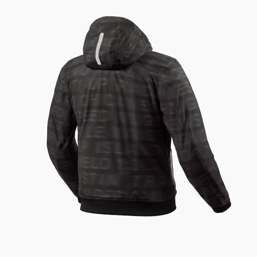 Veste moto REV'IT! Saros WB coupe-vent noir anthracite rouge
