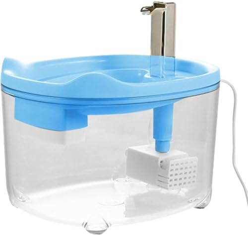 Fuente de agua para gatos 1.5L automática y silenciosa