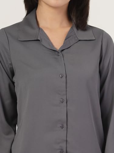 Image of Style Quotient Women Solid Regular Fit Shirt