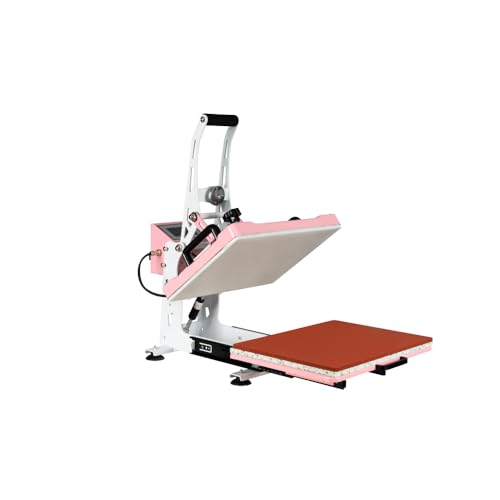 Prensa térmica semiautomática con base deslizante y control digital miniatura 5
