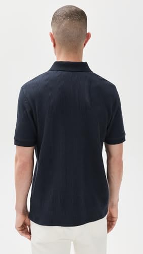 Vince Men's Varigated Texture Short Sleeve Polo3