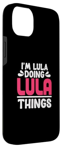 Image of Personalized First Name I'm Lula Doing Lula Things Case for iPhone 14 Plus