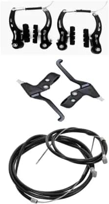 Bicycle V Shape Power Brake Set + Lever Set + Wire Set Combo Pack of 3 (B0CT3VZ69C) Amazon Price History, Amazon Price Tracker