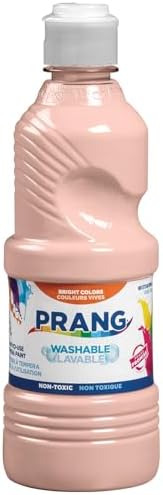 Prang Washable Tempera Paint, Peach, 16 Oz., 1 Count