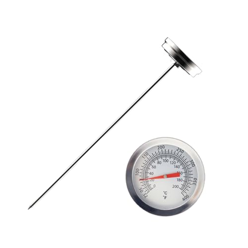 オイルキャップ温度計 ステンレススチールテストメーター 車 トラックキャップ ロングプローブ オイル温度計