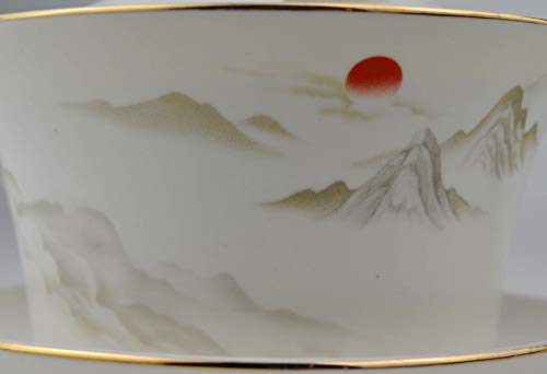 YXHUPOT White Porcelain Gaiwan with Beauty Pattern