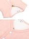 ANIMQUE Baby Kleinkind Westen Doppelseitig Ärmellose Kinderweste Baumwoll Kinder Jacke Frühling Herbst Strickjacke Oberteil mit Druckknopf, Katzen Rosa 90