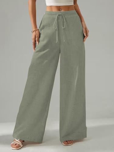 Image of LOUIS SENSE Trouser for Women || HIGH Waist Trouser for Women || Linen Pant for Womens (TROUSER-15)