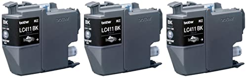 新品純正Brother LC411 ブラックインクカートリッジセット　まとめ売り Amazon.co.jp: ブラザー工業 LC411BK 純正 インクカートリッジ（ 黒