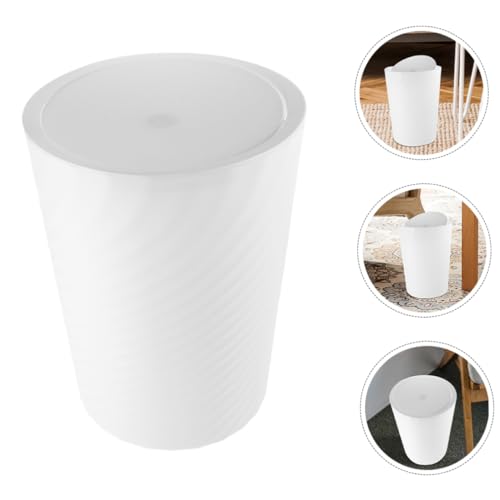 Caneca de basura rectangular con tapa abatible miniatura 5