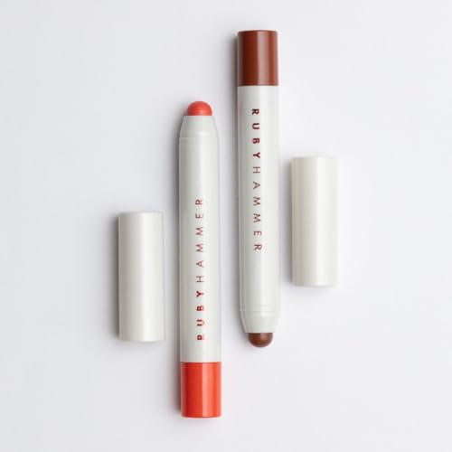Ruby Hammer Lip Serum Balm Deep Nude | Hydrate. Tint. Restore | Full Size | Designed by award winning make up artist. - Image 3