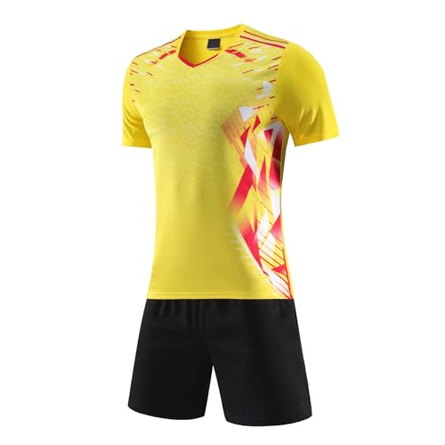 T-shirt de sport unisexe et short respirant pour le football