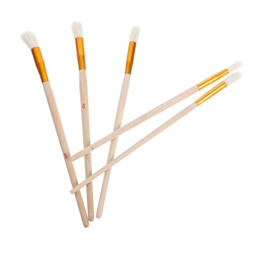 Zerodeko 5個 多肉植物果樹用人工授粉筆 花粉媒介ツール 手作業受粉ブラシ 果実生産促進用授粉用品 屋内外ガーデニング対応