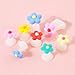 16pcs Silicone Toe Separators Flower Toe Separator Toe Nail Separators Toes Dividers Pedicures Nail Art Tools Pedicure Spacers(8pcs Small Flowers + 8pcs Heart-Shaped Jelly)