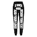 Custom Sweatpants for Women Bulk Custom Fashion Sweatpants Make Your Own Text Logo Photo Image Picture Personalized Running Long Pants Customized Funny Pants for Mom Medium Black