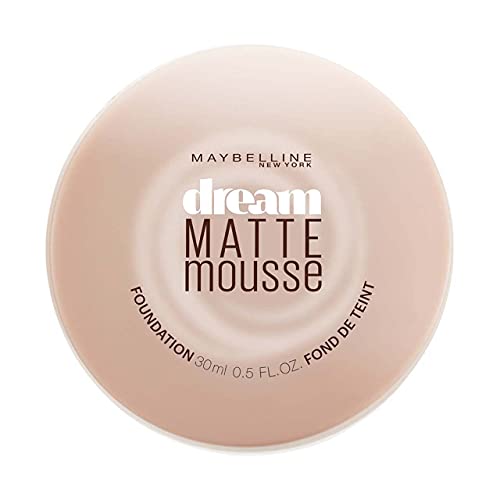 Maybelline Dream Matte Mousse Foundation, Natural Beige [2.5], 0.64 oz (Pack of 3)