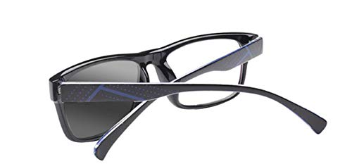 Men Women Rectangular Multifocal Progressive Reading Glasses Photochromic Sun Reader2