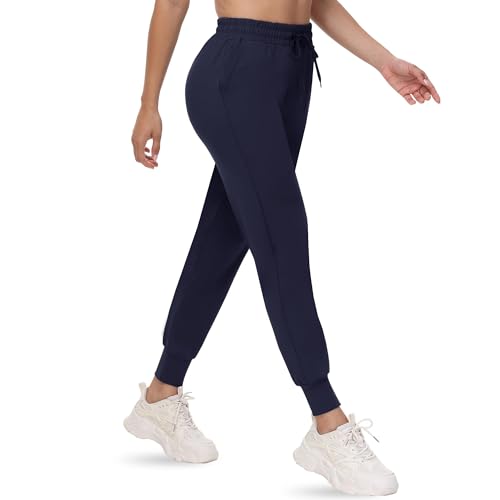 CAMPSNAIL Joggers for Women with Pockets - Womens Sweatpants Yoga Lounge Relaxed-fit Pants for Workout Running