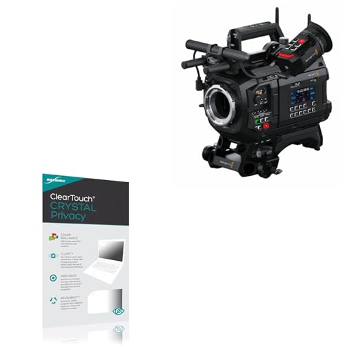 BoxWave Screen Protector Compatible with Blackmagic URSA Cine 12K LF - ClearTouch Crystal Privacy (2-Pack), Privacy Screen Protector Flexible Film Clear