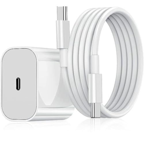 Image of Scalebee 20W Charger with Type C to C Cable | Compatible with iPhone 17 /16 /15 /Air Pro Max Plus, Compatible with iPad, Other Devices Supported
