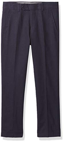 Pantalones informales para niños que evitan el calor con lino slim fit Isaac Mizrahi