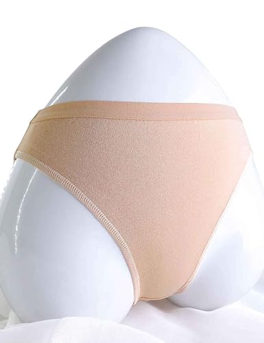 Daydance Girl's Women's Ballet Briefs Tan Cotton Seamless Dance Underwear for Gymnastics, Daily Life4
