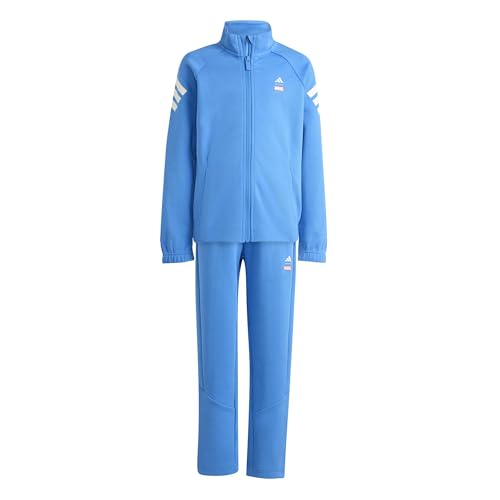 adidas Unisex - Bambini e ragazzi MARVEL AVENGERS TRACKSUIT, ray blue/off white, 18-24 Months