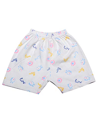 Image of Newborn Baby Boys & Girls Pure Hosiery Cotton Shorts Regular Fit Half Pant