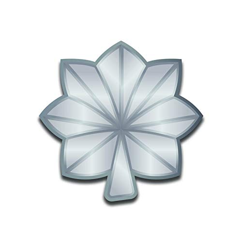 DHDM DesignsDHDM Designs Lt Colonel Lieutenant Col. 5-Inch Rank 2-Pack Premium Quality Vinyl Decal Stickers | Laminated with UV Protective Laminate | PD3087