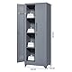 STEELIST Metal Broom Cabinet 16 Grey