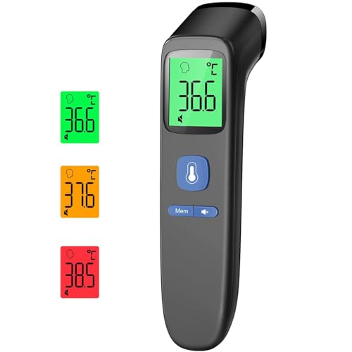 Fieberthermometer Kontaktloses Stirnthermometer, digitales...