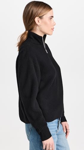 Women's Cashmere Half Zip4