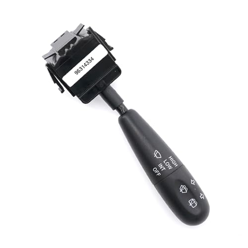 Interruptor Palanca DireccióN Conmutador Columna D Interruptor De Combinación De Limpiaparabrisas De Columna De Dirección De Coche Negro 96314334 para Spark para Daewoo para Matiz