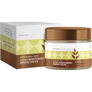 DX Ayurvedic Herbal Nourishing Face Moisturizing Massage Cream for Dull & Dry Skin – Parabens, SLS Free 100 gm