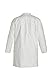 DuPont Tyvek 400 Disposable Lab Coat With Open Cuff, White, Medium, 30-Pack