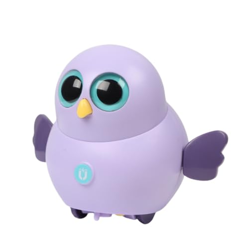 Fiegcit 赤ちゃんのおもちゃ、知育玩具、1歳、2歳、3歳、誕生日プレゼント、男の子、女の子、人気、ベビーシャワー、音楽、可動、歩く、揺れるひよこ、動く小さなあひる、電動学習ハイハイアヒル、ねじる子供のためのお尻小さい鶏のおもちゃ (バッテリーバージョ