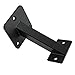 RealPlus Handrail Brackets for Staircase Heavy Duty Steel Stair Railing Brackets Stairway Support Hardware for Wood Flat Square Railings, Pack of 8