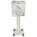 Kingdom Acrylic Collection/Suggestion Box With Lock and Keys, Wheels for Easy Movement, Donation/Ballot Box for Church, Office or Home - Clear