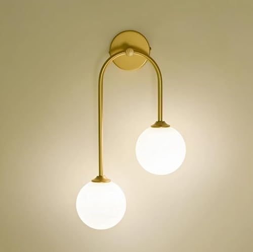 Image of Wall Lamp Chandelier Pendant Light, Home Decor for Bedroom, Living Room, Hallway, Cafe, Hotel, Restaurant (U Wall LAMP with LED Bulb Pack of 1)