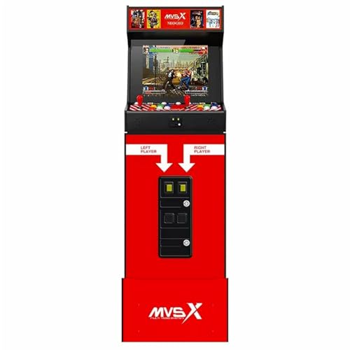 Image of UNICO MVSX Arcade with Base and Riser Set, Pre-Loaded 50 SNK Official Genuine Retro Games, Including The King of Fighters /Samurai /Metal Slug and More