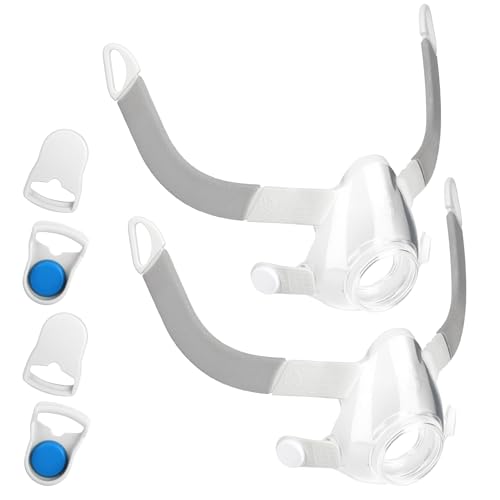 2-Pack F20 Frame for AirFit F20 Full-Face Mask - Includes 2 Frame 4 Clips - Snug Fit Comfortable Design - Compatible with AirFit F20