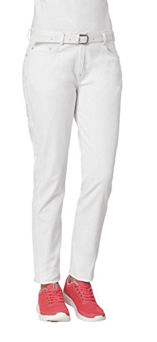 Leiber Damenhose 08/7670, Farbe: Weiß, Größe: 50