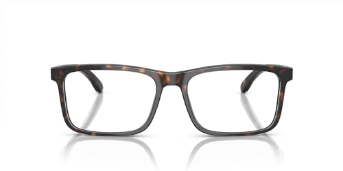 Image of Emporio Armani mens Ea3227 Square Prescription Eyewear Frames