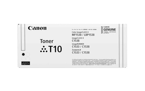 Canon T10 Toner Cartridge 1 Pc(S) Original Black, W128280939 (Original Black)