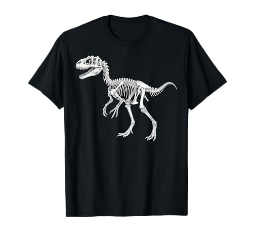 Allosaure Squelette Paléontologie T-Shirt