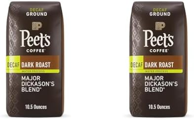 Amazon.com : Peet's Coffee, Dark Roast Decaffeinated Ground Coffee