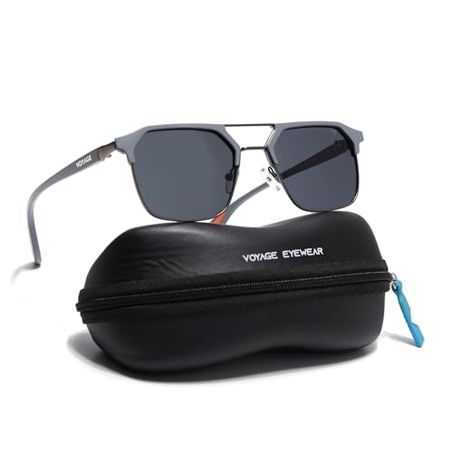 Image of Voyage Square Polarized Sunglasses for Men & Women